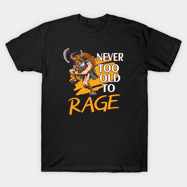 Barbarian Rage RPG T-Shirt by Foxxy Merch